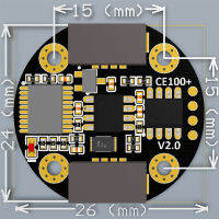 เซ็นเซอร์มุมตัวเข้ารหัส TLE5012B ความแม่นยำสูง15bit การวัดมุมตัวเข้ารหัสแบบหมุนความเร็ว360องศา