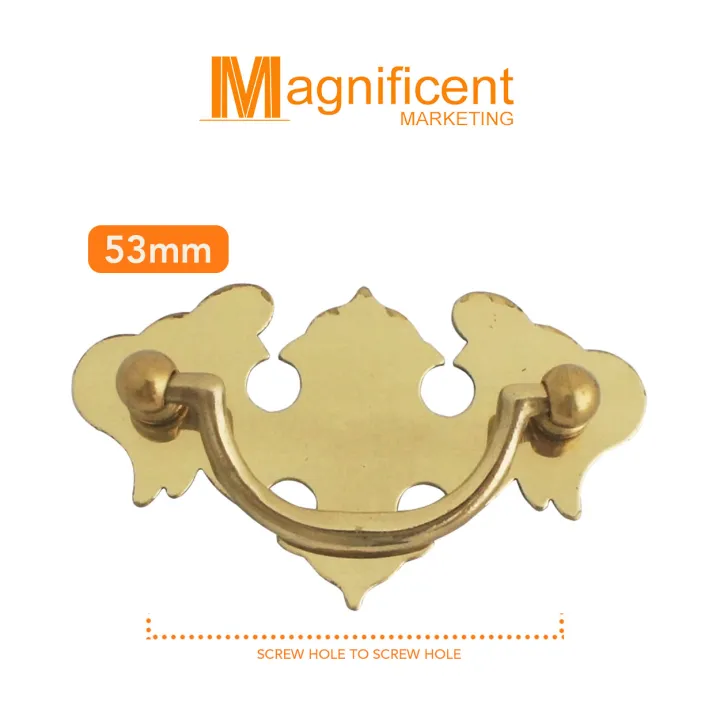 Brass Gold Draw Pull Latch for Furniture Drawer Lazada PH