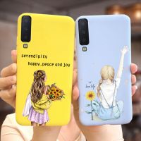 สำหรับ Samsung Galaxy A7 2018เคส SM-A750F การ์ตูนเด็กผู้หญิงน่ารักซิลิโคนนิ่ม A7ปลอกสำหรับ Samsung 2018เคสโทรศัพท์6.0