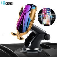 Wireless Car Charger Mount Automatic Clamping 10W Fast Charging Air Vent Phone Holder for iPhone 14 13 12 11 XR X 8 Samsung S22 Car Chargers