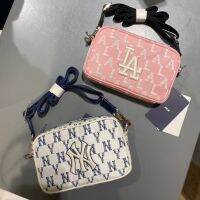 (เดิม) 100% แท้ MONOGRAM  Rossbag เกาหลี  มินิเอวกระเป๋าสะพายกระเป๋า Messenger กระเป๋ามือกระเป๋ากล้องโทรศัพท์กระเป๋า