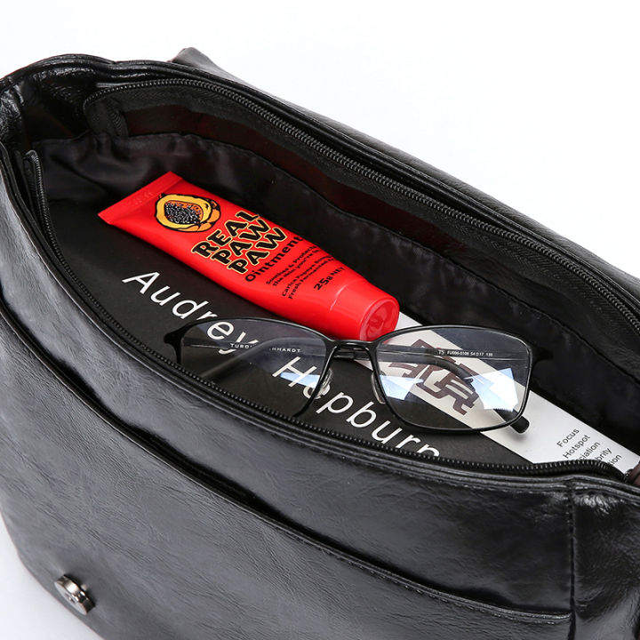 tt-กระเป๋ากระเป๋าหนัง-pu-ของผู้ชายกระเป๋านักเรียนกระเป๋าหิ้ว-tas-rekreasi-สำหรับเดินทางแบบสะพายข้างของผู้ชายเกาหลีกระเป๋าสะพายข้างใหม่