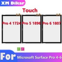 Dgh สำหรับ Microsoft Surface Pro 4 1724 Pro 5 1896 Pro 6ข้างหน้าหน้าจอสัมผัสหน้าจอโทรศัพท์การซ่อมแซมสำหรับ Microsoft Surface Pro4 Pro5 Pro6ro