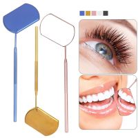 XUNXUAN Durable Large Magnifying Eyelash Supplies Makeup Accessories Multifunction Stainless Steel Vanity Mirror Eyelash Inspection Tools Hand-held Ma