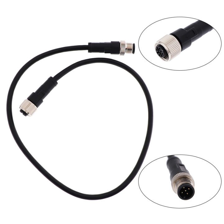 สายต่อ-nmea2000สำหรับแปลงสัญญาณเซ็นเซอร์เป็น-nmea2000-converter-dc-9-30v-converter-0-5-4เมตรสายสีดำ