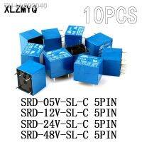 ❉✖◎ 10pcs Relays SRD-05VDC-SL-C SRD-12VDC-SL-C SRD-24VDC-SL-C SRD-48VDC-SL-C DC 5V 12V 24V 48V SRD - 250VAC 10A 5PIN Power Relays