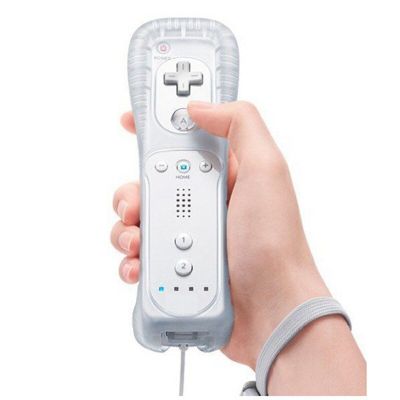 White Motion Sensor Bluetooth Wireless Remote Controller for Nintendo Wii Console Game