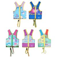 Lightweight Life Jacket Children Cartoon Wear-resistant Swimming Vest Kids Safe Cartoon Baby Life Vest For Girls Boys 2-6 Years  Life Jackets