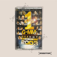 GMM Grammy Best Of The Year 2003 เทปเพลง เทปคาสเซ็ต เทปคาสเซ็ท Cassette Tape เทปเพลงไทย