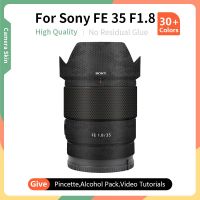 สติกเกอร์ป้องกันผิว Fe35 F1.8เลนส์ F1.8เลนส์กล้องถ่ายรูปสกินสำหรับโซนี FE 35เลนส์กล้องถ่ายรูปป้องกันการแผ่นฟิล์มกันรอย