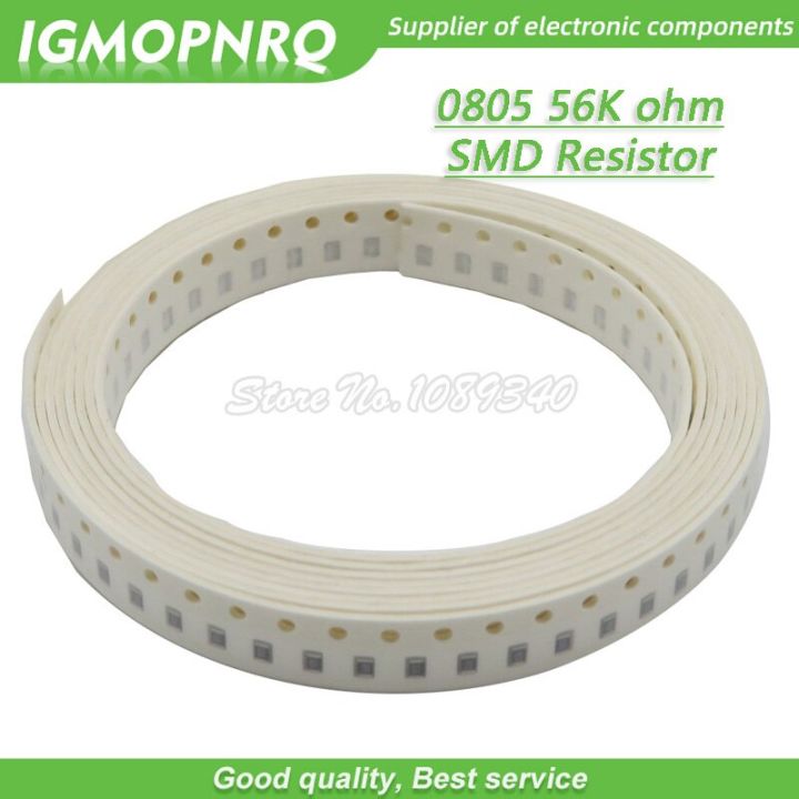 300pcs 0805 SMD Resistor 56K ohm Chip Resistor 1/8W 56K ohms 0805 56K