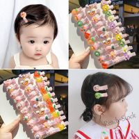 【Ready Stock】 ☏ C18 Childrens Hair Clip Set Girls Princess Cute Bangs Clip Korean Baby Cartoon Hair Accessories