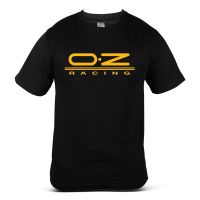 T Shirt Short Sleeve Printed OZ Racing Lightweight Sport Rims Wheels Motorsport Performance Forged Racing Baju Cotton