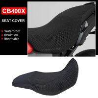 【LZ】 Motorcycle Accessories Anti-Slip 3D Mesh Fabric Seat Cover Breathable Waterproof Cushion For Honda CB400X CB 400 X CB 400X