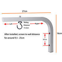 90 Degrees Bracket Projection Screen Hanger Adjustable Ceiling Mount For HD Projector Screens L Shape Holder