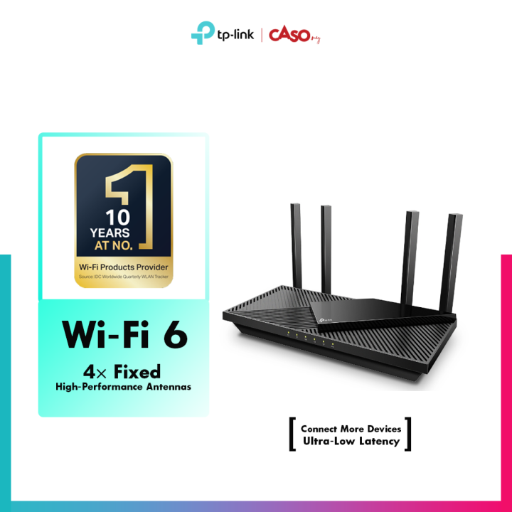 TP-Link Archer AX55 - AX3000 Dual Band Gigabit Wi-Fi 6 Router For UniFi ...