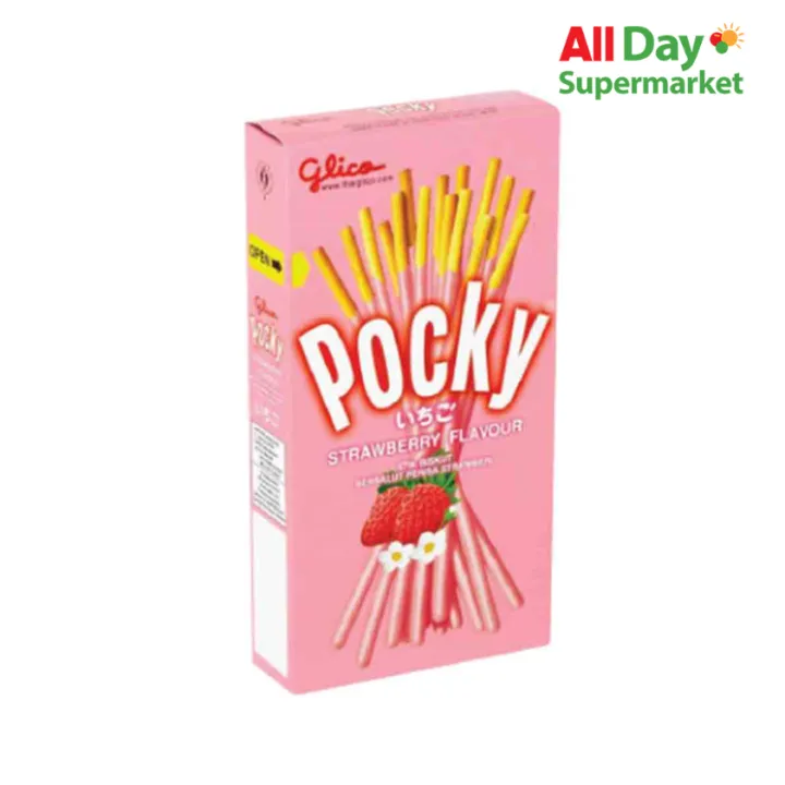 Glico Pocky Strawberry 38g | Lazada PH