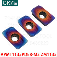 APMT1135PDER-M2คาร์ไบด์แทรกตัดกัด APMT 1135 PDER CNC สแควร์ไหล่มิลลิ่งเครื่องตัดกลึงเครื่องมือเครื่องมือตัด