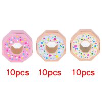 10Pcs Donut Chocolate Biscuit Wedding Birthday Baby Shower Theme Supplies