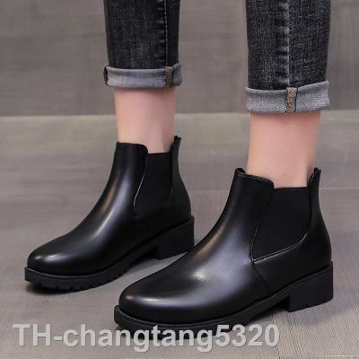 2023changtang5320 ฤดูใบไม้ผลิฤดูใบไม้ร่วงผู้หญิงสแควร์ส้นรองเท้าข้อเท้า Elastic Band รอบ Toe Platform รองเท้าสำหรับสุภาพสตรีแบนด้านล่างรองเท้าสบายๆ