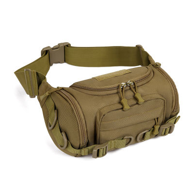 1000D Waterproof Oxford Mens Belt Fanny Pack Shoulder Messenger Bag Tactical Chest Bags