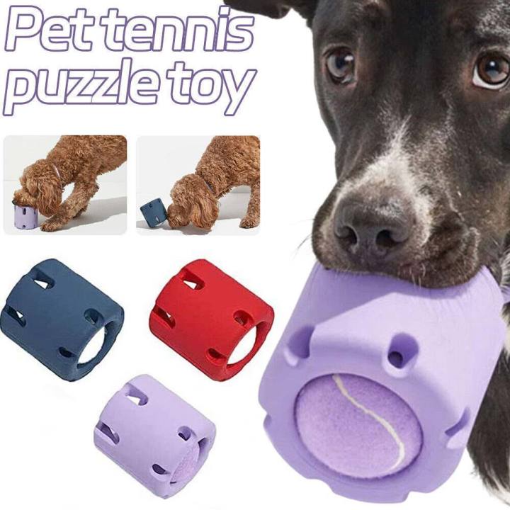 dog-puzzle-tennis-cup-rubber-pet-tumble-interactive-chew-toy-design-pet-supplies-dog-interactive-chew-toys-dog-squeaky-toy-tennis-tumble-puzzle-toy-puppy-training-toys