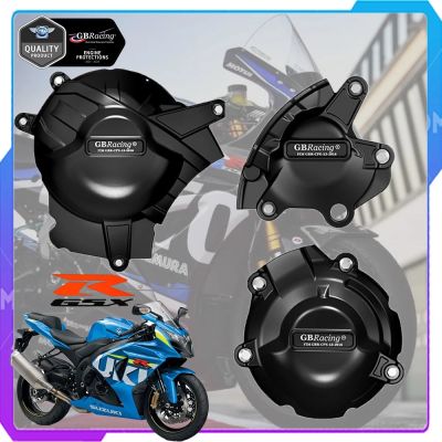 รถจักรยานยนต์ฝาครอบเครื่องยนต์สำหรับกรณี GB Racing สำหรับ SUZUKI GSX-R1000 GSXR1000 2017 2018 2019 2020เครื่องยนต์ Covers