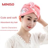 hot【DT】 Anime Hair Drying Hat Kawaii Quick-Dry Soft Cartoon Super Absorbent Dry Cap