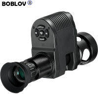 BOBLOV Night Vision Monocular Binoculars Telescope Scope Body Mini Trail Camera กล้องทหารพรานขนาดเล็กสำหรับกล้องโทรทรรศน์กล้องส่องทางไกลตาข้างเดียวการมองเห็นได้ในเวลากลางคืนมืดสนิท 400M 850nm เครื่องบันทึกวีดีโอสายตาสำหรับกลางแจ้งกลางคืนดูสัตว์ป่าสังเกต