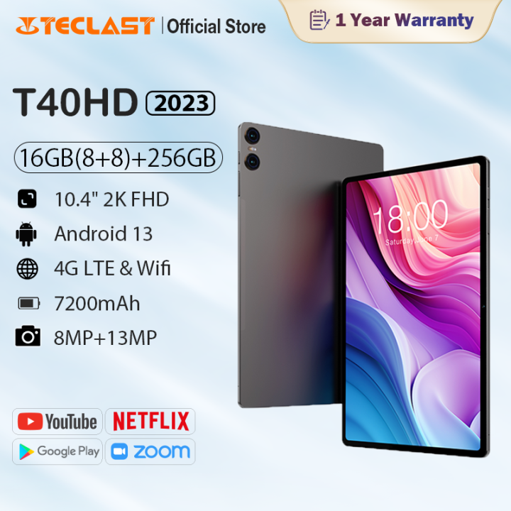 Tablet 2023 new model Teclast T40HD 16GB(8+8) RAM 128GB ROM tablet