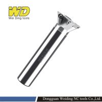 【DT】hot！ 55/60 Degrees Dovetail Milling Cutter End Mill Straight Shank Router Bit end mill