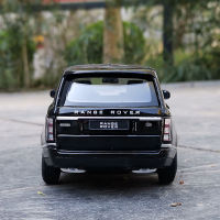 ดาว 1:24 Land Rover Range Rover Executive Edition โมเดลรถจำลองการตกแต่งโมเดลรถโลหะผสมการเชื่อมโยงล้อสามประตู 2023