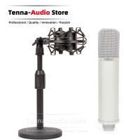 Anti Vition Tabletop Microphone Shock Mount Holder For Microtech Gefell Neumann UM57 UM75 UM 57 75 Mic Stand Desktop cket