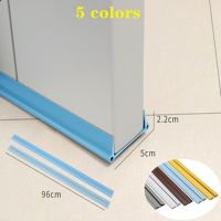 96CM Flexible PVC door bottom gap Seal Strip Windproof Insect Resistant Under door Window Strips Household Protect Accessories Decorative Door Stops