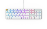 Glorious GMMK Full Size Mechanical Keyboard PreBuilt (US)(Brown SW) White