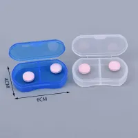 【YF】 1pcs 2 Grids Mini Pill Box Portable Pills Medicine Drugs Case Secret Stash Container Tool