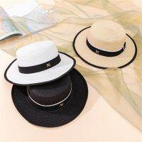 Beach Hat Large Brim UV-proof Flat Top Fashion Summer Men Women Casual Beach Trilby