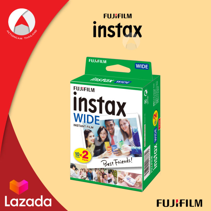 fujifilm-instax-wide-film-ฟิล์ม-ขอบขาว-20-แผ่น-ฟิล์มอินสแตนท์-wide-สำหรับ-fujifilm-instax-wide-300-500af-200-210-100-ฟิล์ม-แผ่นฟิล์ม-ฟูจิฟิล์ม-โพลารอยด์-พิมพ์ภาพได้ทันที