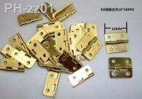 【LZ】 100pcs 18x16mm Gold Plated  Door Hinge With  4 Holes