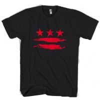 Washington Dc Flag Man / T-Shirt Summer Men Short Sleeve Cotton Tshirt Cool Tees Tops Streetwear