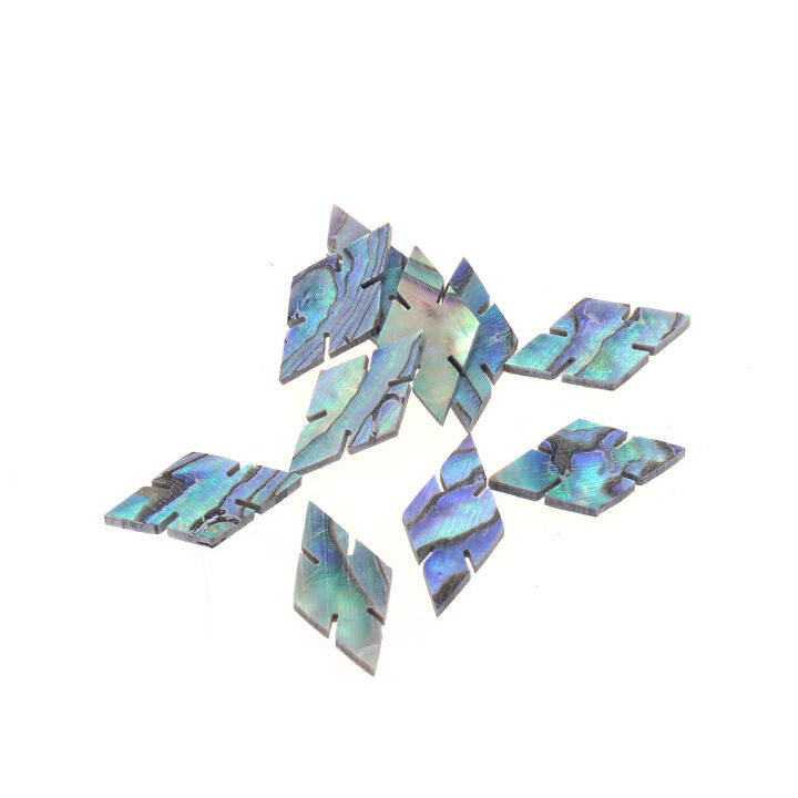 20Pcs Yootones 5x9x2mm Natual Paua Abalone Shell Diamonds