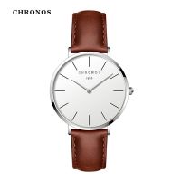 54632aj CHRONOS Women Watch Leather Belt Simple Hardlex Dial Fashion Quartz WaterProof and Shock Resistant Luxury Ladies Watch CH3303