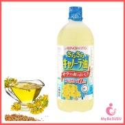 Dầu ăn hoa cải nguyên chất Ajinomoto nội địa Nhật DATE T11 2023 - Cao Hanh