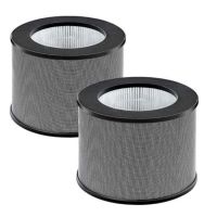 R Top Deals 2 Pack Replacement Filter For Taotronics TT-AP006 Air Purifier, 3-In-1 H13 True HEPA Filter And Activated Carbon Filte