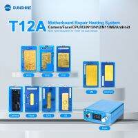 SUNSHINE ชุดอุปกรณ์เชื่อมสายไฟ T12A SS อุปกรณ์ซ่อมบอร์ดหลักโทรศัพท์มือถือสำหรับ IPX ~ 14 /Pro/max CPU ให้ความร้อน