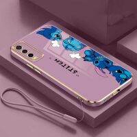 VIVO เคส V2043 V2026 V2032 V2029 V2027 V2052 V2038 V2042 V2054 V2037เคส V2048ลายการ์ตูนมอนสเตอร์เคสมือถือยางซิลิโคนหุ้มกุญแจรีโมทรถยนต์ต่อรูปบิ๊กอายขอบตรงแบบเต็มกล้อง