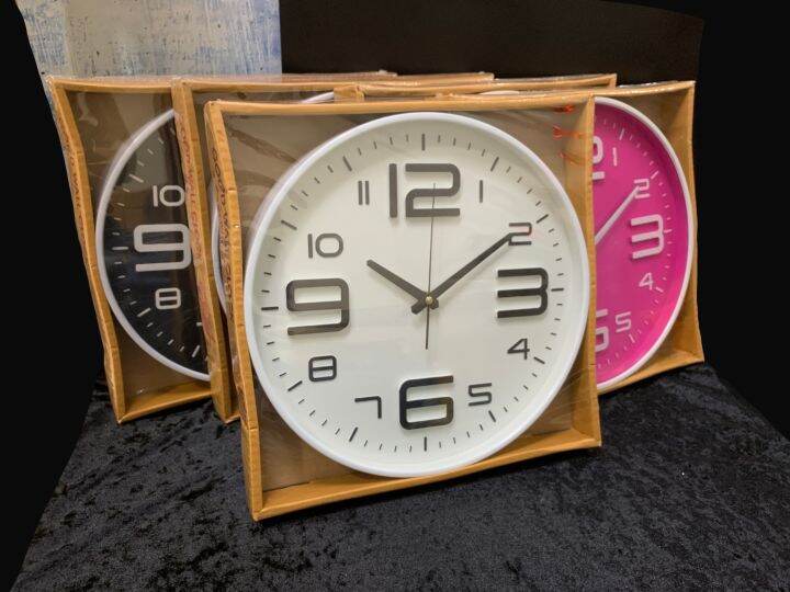 นาฬิกาแขวน GOOD CLOCKS เดินเรียบไม่มีเสียงรบกวน มี 36 รุ่นให้เลือก