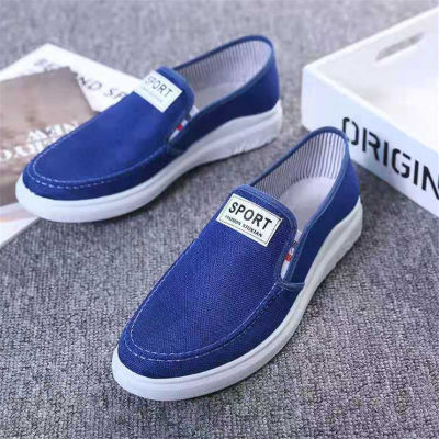 mens canvas shoes🌞 รองเท้าผ้าใบผู้ชาย สีสวยเท่มีสไตล์ เหมาะกับคุณผู้ชายทุกคน