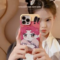 Puff Girl drop proof phone case tpu silicone for apple iphone 11 12 13 14 pro max x xr xs max 7 8 plus se2020