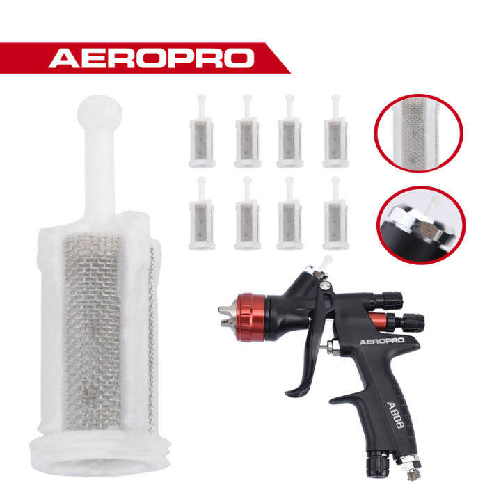 AEROPRO 612pcs Gravity Spray Filters Fine Mesh Spray Airbrush Paint